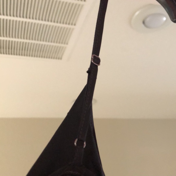 7 for All Mankind Black Silk Cowl Neck Spaghetti Strap Camisole XS Sleeveless - Picture 6 of 11